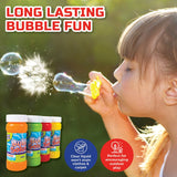 Darrahopens Occasions > Party & Birthday Novelties Party Central 144PCE Bubble Solution & Wands Non-Toxic Unscented Formula 60ml
