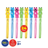 Darrahopens Occasions > Party & Birthday Novelties Party Central 24PCE Bubble Swords Assorted Animal Designs Unscented 120ml