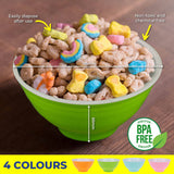 Darrahopens Occasions Party Central 36PCE Coloured Bowls Reusable Lightweight Durable High Quality