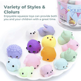 Darrahopens Occasions > Party Favours GOMINIMO Mochi Squishy Toy 64pcs for Kids Party Favors