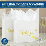 Darrahopens Occasions > Wrapping Paper & Gift Bags Party Central 108PCE Gift/Craft Paper Bags White Reusable 12 x 16cm