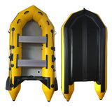 Darrahopens Outdoor > Boating 2.3m Inflatable Dinghy Boat Tender Pontoon Rescue- Yellow