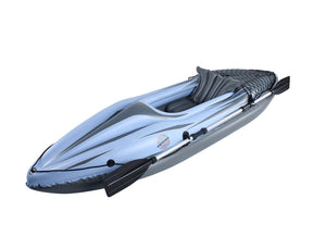 Darrahopens Outdoor > Boating Inflatable Single Person Kayak, 100kgs Capacity