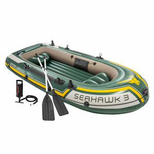 Darrahopens Outdoor > Boating Intex Seahawk 3-person Inflatable Boat Set