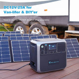 darrahopens Outdoor > Camping Bluetti Portable Power Station AC200P 2000WH 2000W Solar Genrator for Van Home Emergency Outdoor Camping Explore - Black