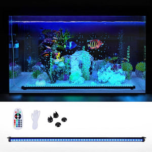 Darrahopens Pet Care > Aquarium i.Pet Aquarium Light Submersible 88CM Air Bubble LED Light