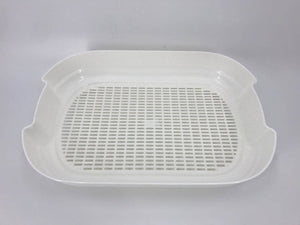 Darrahopens Pet Care > Cat Supplies Portable Hooded Cat Toilet Litter Box Tray House with Scoop and Grid Tray