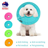 Darrahopens Pet Care > Cleaning & Maintenance Pet Dog Cat Elizabethan Collar Nylon Adjustable Cone Mesh Recovery