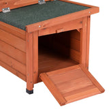 Darrahopens Pet Care > Coops & Hutches i.Pet Rabbit Hutch Outdoor Cat House Wooden Shelter Condo Small Enclosure Indoor