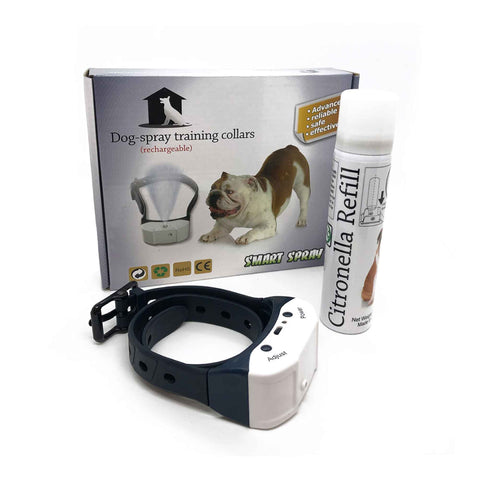 Darrahopens Pet Care Dog Bark Collar - Citronella USB Rechargeable Mist Spray Training Device