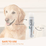 Darrahopens Pet Care Dog Bark Collar - Citronella USB Rechargeable Mist Spray Training Device