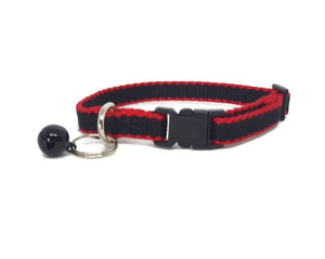 Darrahopens Pet Care > Dog Supplies 100% Pure Bamboo Fibre Cat Collar Plastic Buckle Black