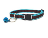 Darrahopens Pet Care > Dog Supplies 100% Pure Bamboo Fibre Cat Collar Plastic Buckle Brown