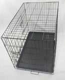 Darrahopens Pet Care > Dog Supplies 42' Portable Foldable Dog Cat Rabbit Collapsible Crate Pet Rabbit Cage with Cover