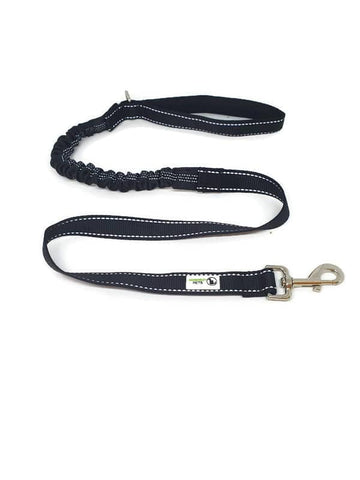 Darrahopens Pet Care > Dog Supplies Bungee Dog Lead Nylon w/Reflective Stitching Black