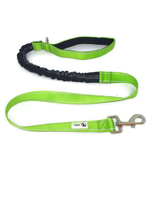 Darrahopens Pet Care > Dog Supplies Bungee Dog Lead Nylon w/Reflective Stitching Green