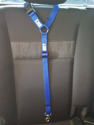 Darrahopens Pet Care > Dog Supplies Dog Seatbelt Headrest Restraint Safety Travel Blue