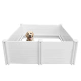 Darrahopens Pet Care > Dog Supplies Dog Whelping Box 1.15m x 1.15m x 0.48m - Puppy Birthing PVC Pen