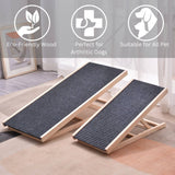 Darrahopens Pet Care > Dog Supplies FLOOFI Wooden Adjustable Pet Ramp (100x45x9.5cm)