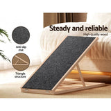 Darrahopens Pet Care > Dog Supplies i.Pet Dog Ramp Adjustable Height Steps For Bed Sofa Car Foldable Non-slip 100cm