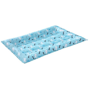 Darrahopens Pet Care > Dog Supplies i.Pet Pet Cooling Mat Gel Dog Cat Self-cool Puppy Pad Large Bed Summer Blue