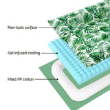 Darrahopens Pet Care > Dog Supplies i.Pet Pet Cooling Mat Gel Dog Cat Self-cool Puppy Pad Large Bed Summer Green