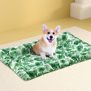 Darrahopens Pet Care > Dog Supplies i.Pet Pet Cooling Mat Gel Dog Cat Self-cool Puppy Pad Large Bed Summer Green
