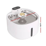 Darrahopens Pet Care > Dog Supplies i.Pet Pet Water Fountain Dispenser Filter Dog Cat Drinking Automatic Electric 2.6L