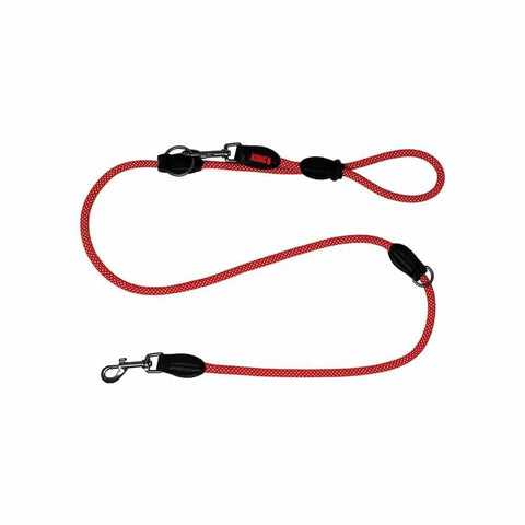 Darrahopens Pet Care > Dog Supplies KONG Adjustable Rope Red Leashes Large