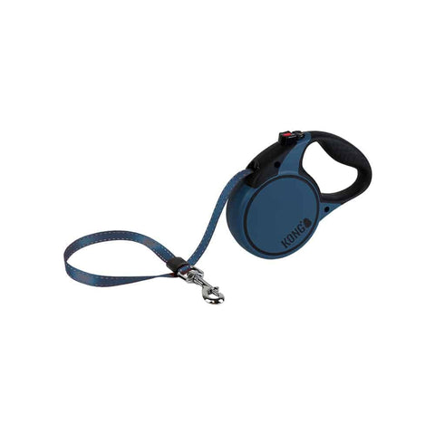 Darrahopens Pet Care > Dog Supplies KONG Terrain Blue Retractable Leashes Medium