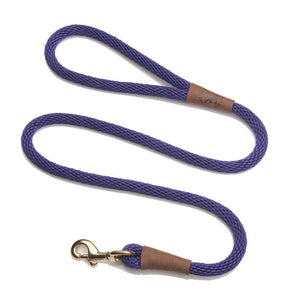 Darrahopens Pet Care > Dog Supplies Mendota Clip Leash Large - lengths 1/2in x 6ft(13mm x1.8m) Made in the USA - Purple