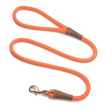 Darrahopens Pet Care > Dog Supplies Mendota Clip Leash Small - lengths 3/8in x 6ft(10mm x1.8m) Made in the USA - Orange