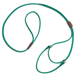 Darrahopens Pet Care > Dog Supplies Mendota Martingale Dog Show Leash - Medium 10-18(25cm-36cm) - Made in the USA - Kelly Green