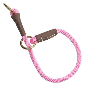 Darrahopens Pet Care > Dog Supplies Mendota Products Dog Command Rope Slip Collar 16in (40cm) - Made in the USA - Hot Pink