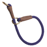 Darrahopens Pet Care > Dog Supplies Mendota Products Dog Command Rope Slip Collar 16in (40cm) - Made in the USA - Purple