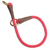 Darrahopens Pet Care > Dog Supplies Mendota Products Dog Command Rope Slip Collar 20in (51cm) - Made in the USA - Red