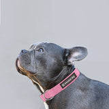 Darrahopens Pet Care > Dog Supplies Natural Hemp & Cotton Dog Collar (Pretty Pink)