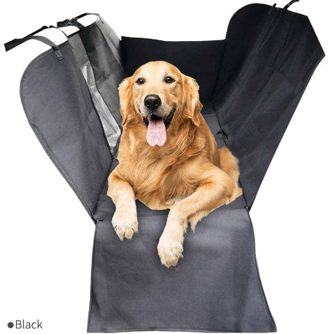 Darrahopens Pet Care > Dog Supplies Ondoing Cargo Pet Car Boot Back Seat Cover Rear Dog Waterproof Protector Liner Mat Pad Black