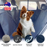 Darrahopens Pet Care > Dog Supplies Ondoing Cargo Pet Car Boot Back Seat Cover Rear Dog Waterproof Protector Liner Mat Pad Black