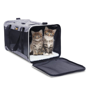 Darrahopens Pet Care > Dog Supplies Ondoing Foldable Pet Carrier Bag Cat Dog Soft Crate Cage Kennel Tent Travel Portable Car