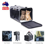 Darrahopens Pet Care > Dog Supplies Ondoing Foldable Pet Carrier Bag Cat Dog Soft Crate Cage Kennel Tent Travel Portable Car