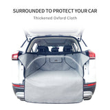 Darrahopens Pet Care > Dog Supplies Ondoing Grey Dog Car Boot Cover SUV Liner Trunk Rear Cargo Hammock Waterproof Protector