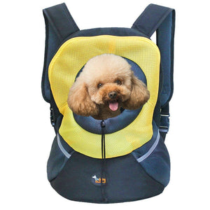 Darrahopens Pet Care > Dog Supplies Ondoing Pet Carrier Backpack Adjustable Dog Puppy Cat Front Carrier Head Out