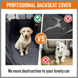 Darrahopens Pet Care > Dog Supplies Pet Dog Waterproof Seat Cover Protector Hammock Back Rear Bench Mat for Car SUV