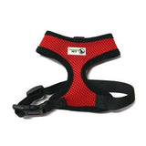 Darrahopens Pet Care > Dog Supplies Pet Harness Soft Air Mesh Padded Adjustable  Large Red