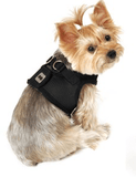 Darrahopens Pet Care > Dog Supplies Vest Harness Pet Dog-Cat Step-in Velcro and Buckle Attachments Large Black