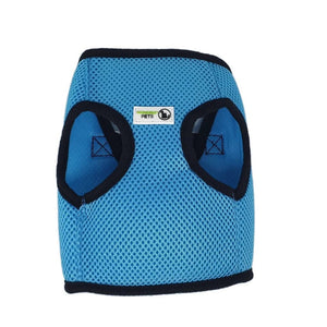 Darrahopens Pet Care > Dog Supplies Vest Harness Pet Dog-Cat Step-in Velcro and Buckle Attachments Large Light Blue