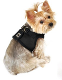 Darrahopens Pet Care > Dog Supplies Vest Harness Pet Dog-Cat Step-in Velcro and Buckle Attachments X-Small Black