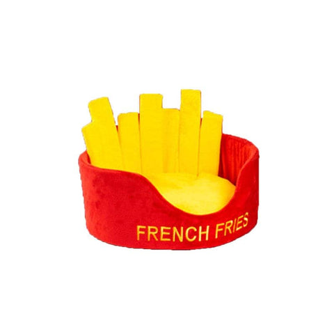 Darrahopens Pet Care > Dog Supplies Washable Fries Pet Dog Cat Ded Calming Bed Warm Soft