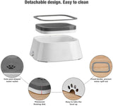 Darrahopens Pet Care > Dog Supplies YES4PETS 1 x Medium Pet No Spill Feeder Bowl Dog Cat Puppy slow food Interactive Dish Dispenser